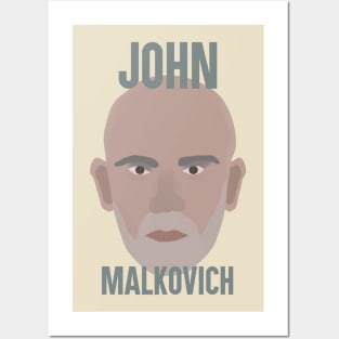 John Malkovich Head Posters and Art